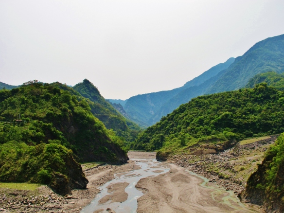River valley near Dawu.